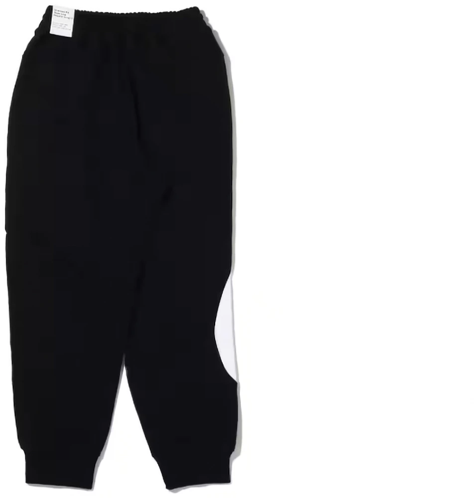 W NSW ESSENTIAL FLEECE PANT - BLACK/WHITE - Momentum Clothing