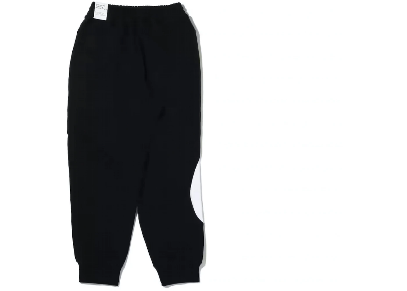 Nike Sportswear Big Swoosh Fleece Pants (Asia Sizing) Black/White Men's ...