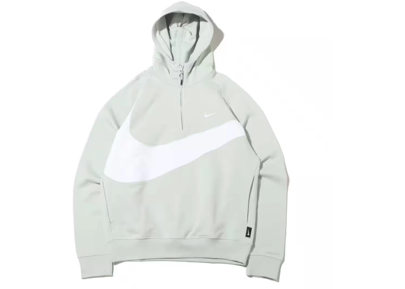 Nike Sportswear Big Swoosh Half Zip Hoodie (Asia Sizing) Light