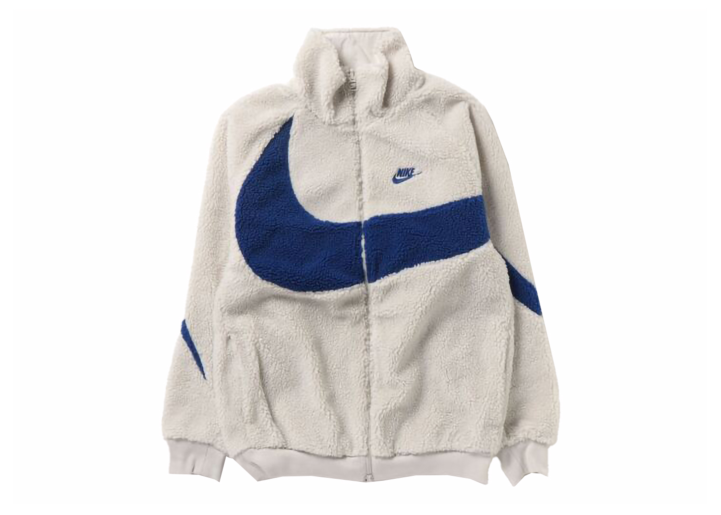 Nike Sportswear Big Swoosh Reversible Boa Jacket (Asia Sizing ...
