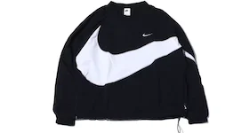 Nike Sportswear Big Swoosh Woven Jacket (Asia Sizing) Black/White