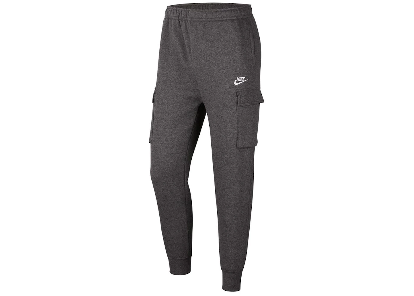 Nike Sportswear Club Fleece Cargo Pants Charcoal Heather/Anthracite ...