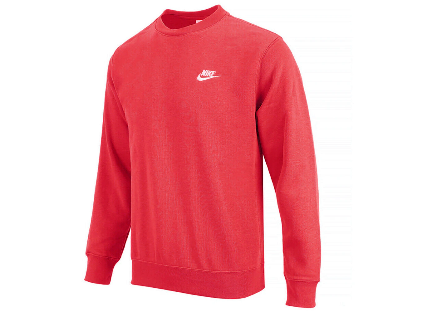 Nike Sportswear Club Fleece Crewneck University Red/White Men's - SS23 - US