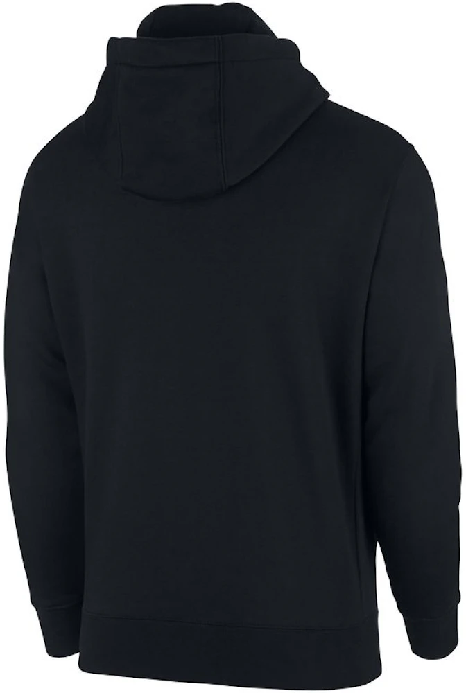 Nike Sportswear Club Fleece Full-Zip Hoodie Black/Black/White Men's - US
