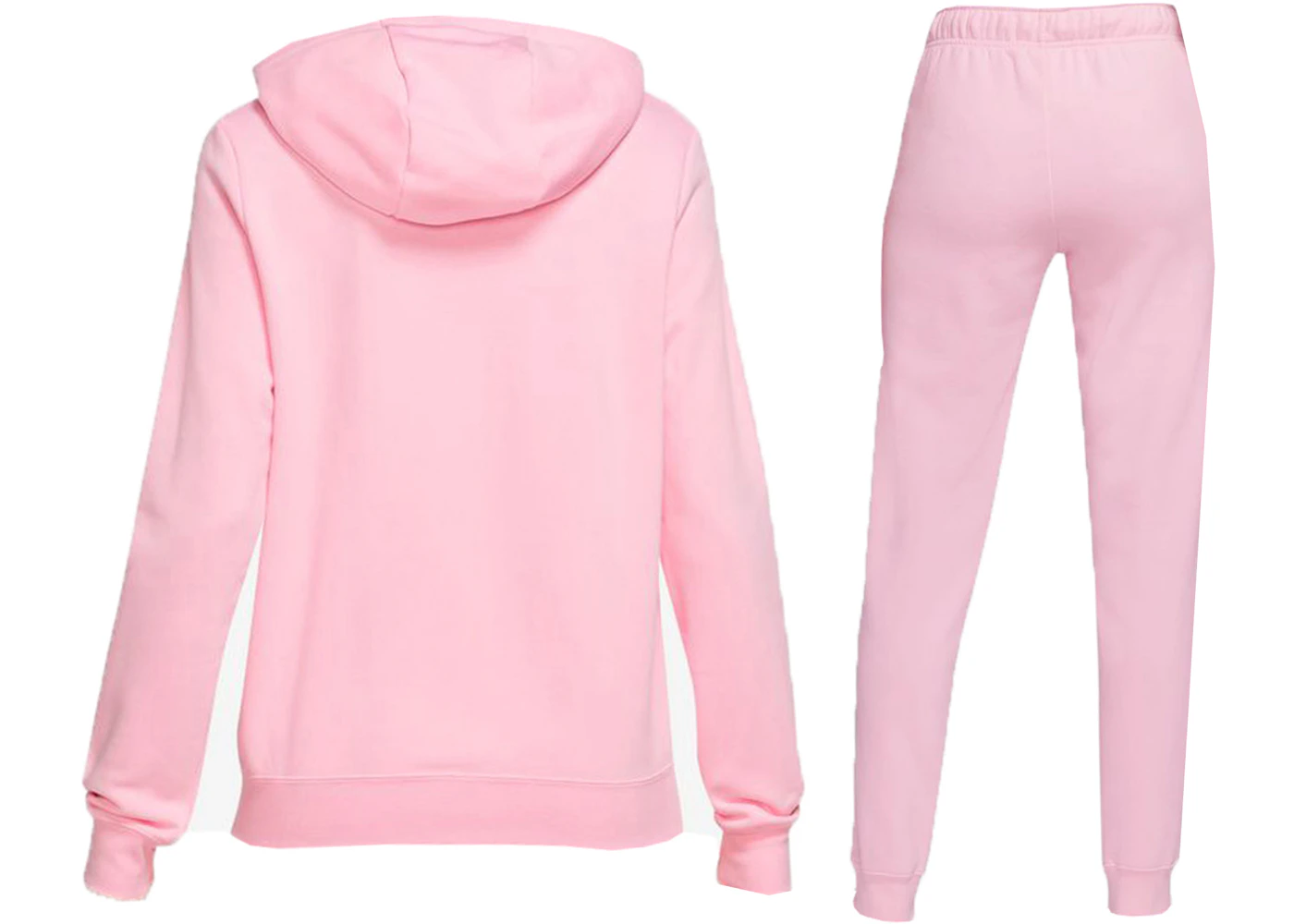 Nike Sportswear Club Fleece Full-Zip Hoodie & Joggers Set Med Soft Pink/White  Men\'s - SS23 - US