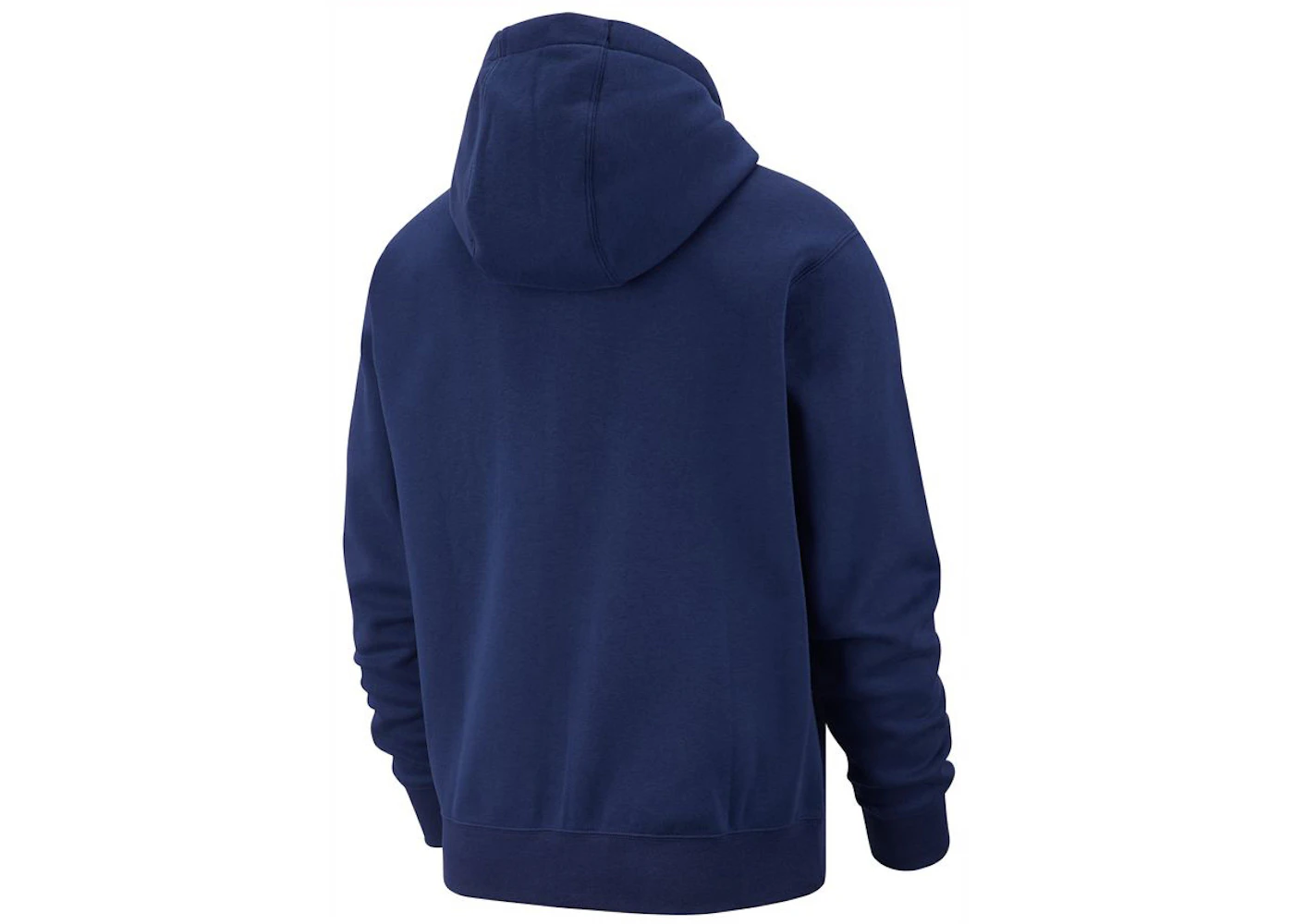 Nike Sportswear Club Fleece Full-Zip Hoodie Midnight Navy/Midnight Navy/White Men's - FW22 - US