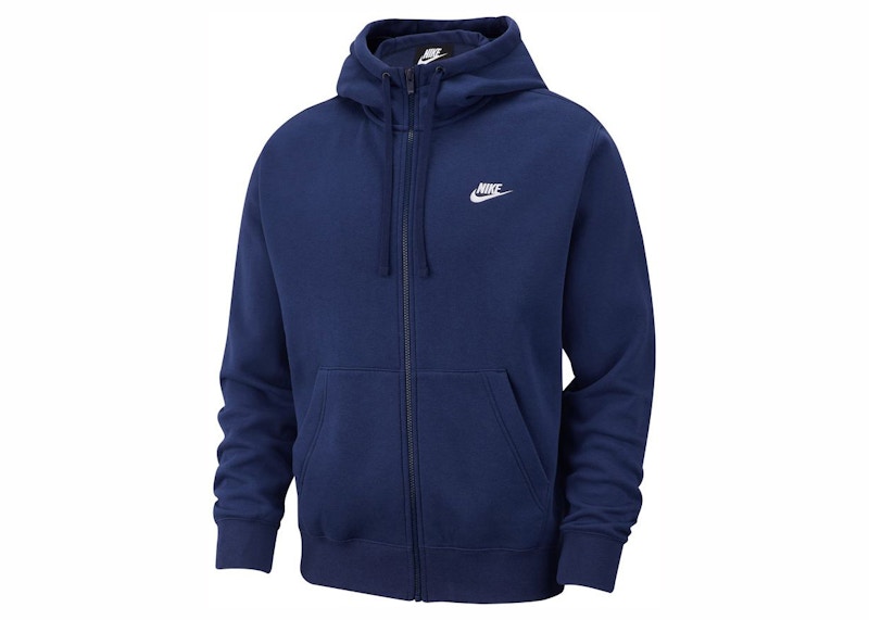 Mens nike store navy hoodie