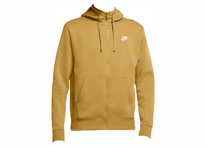 Nike white club online hoodie