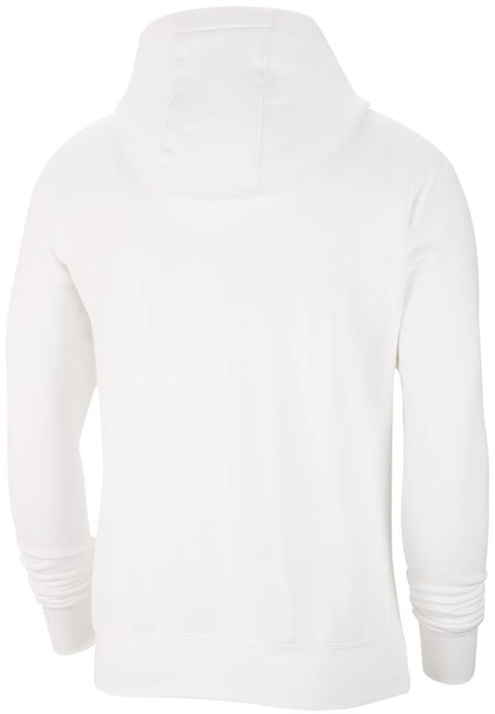 Nike Sportswear Club Fleece Full-Zip Hoodie White/White/Black Men's - US