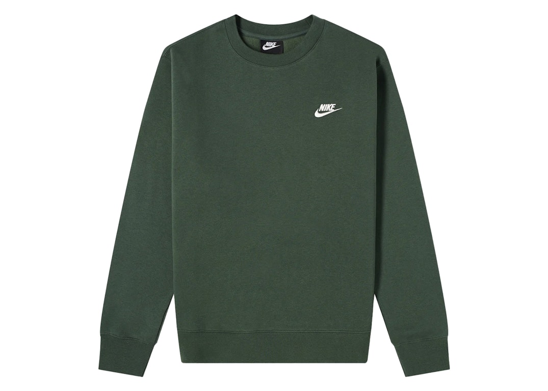 Pre-owned Nike Sportswear Club Fleece Galactic Jade