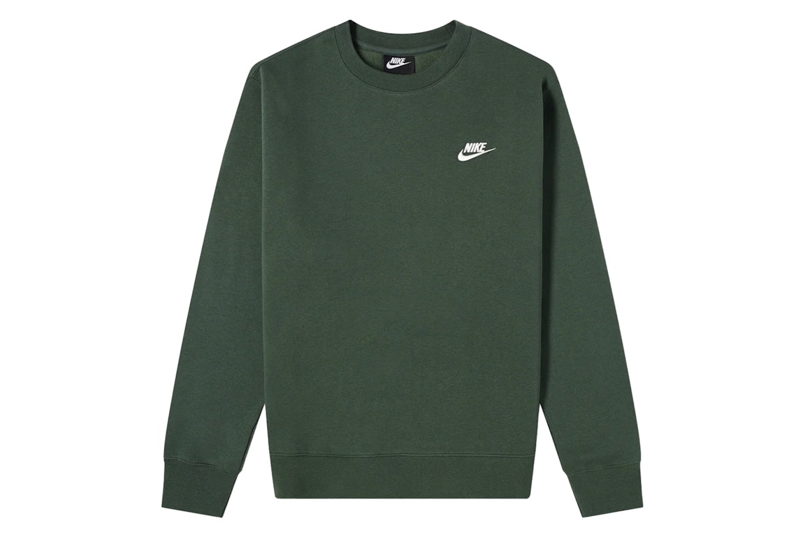 Pre-owned Nike Sportswear Club Fleece Galactic Jade