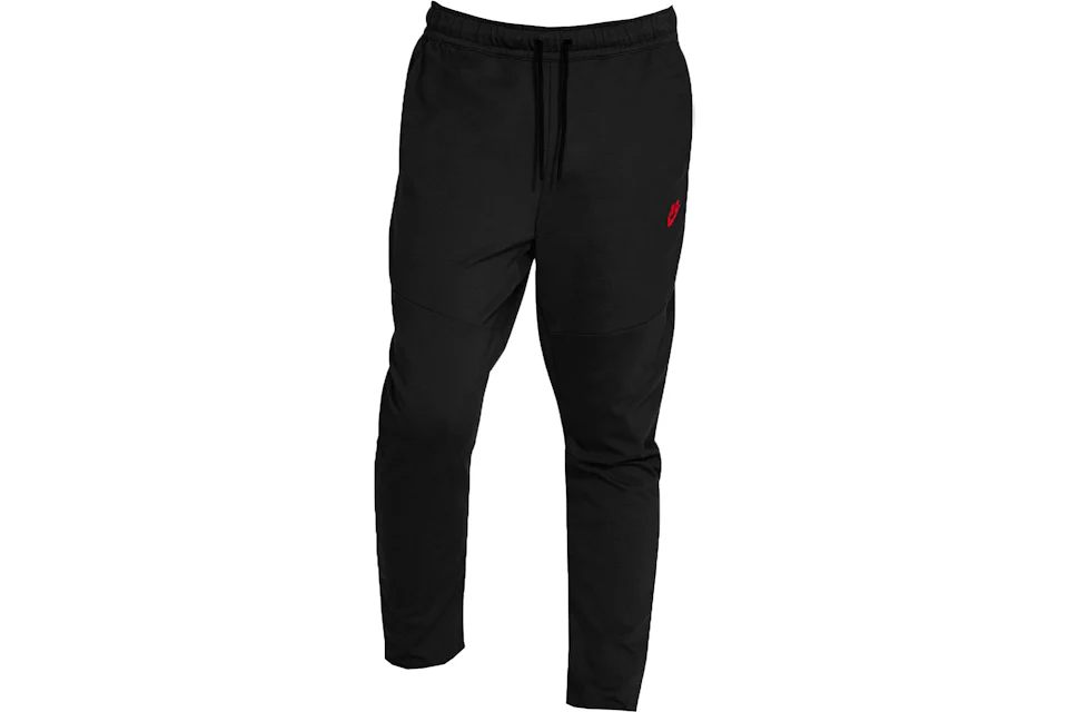 Nike Sportswear Club Fleece Joggers Black/Black/Red Men's - US
