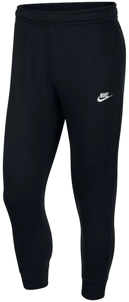 Nike Sportswear Club Fleece Joggers Black/Black/White Men's - US