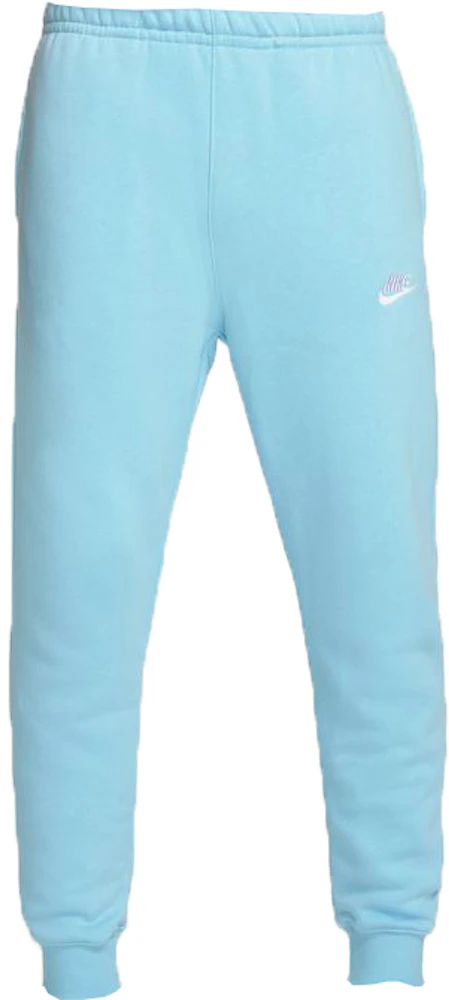Nike Sportswear Club Fleece Joggers Blue Chill/Blue Chill/White Men's - US