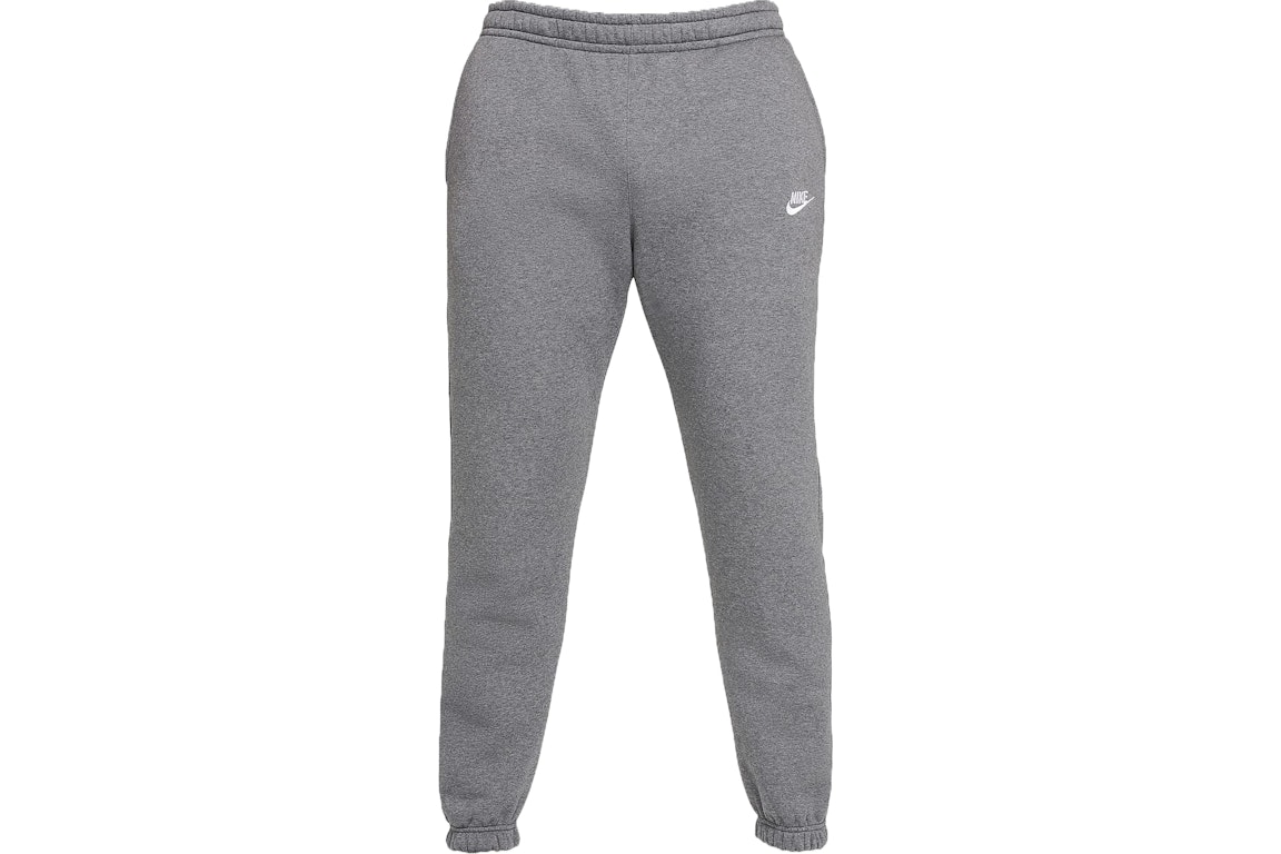 Pre-owned Nike Sportswear Club Fleece Joggers Charcoal Heather/anthracite/white