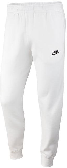 Nike Sportswear CLUB BB - Pantalon de survêtement - white/white/black/blanc  
