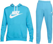 Nike Sportswear Club Fleece Pullover Hoodie & Joggers Set Game
