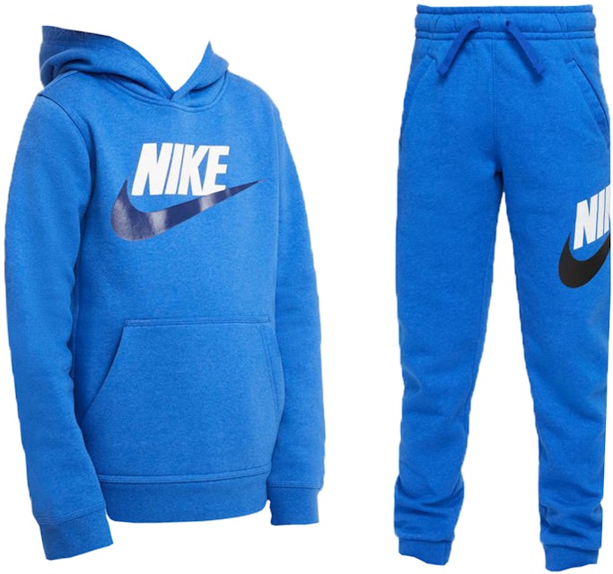 Nike Sportswear Club Fleece Pullover Hoodie & Joggers Set Baltic  Blue/White/White Men's - SS23 - US