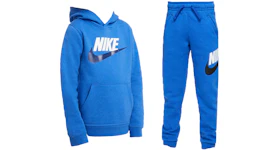 Nike Sportswear Club Fleece Pullover Hoodie & Joggers Set Game Royal/Htr