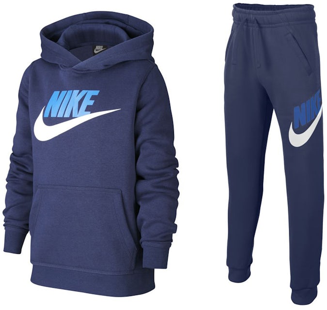 Nike Men's LeBron Pullover Hoodie, Blue, Size: XL, Fleece