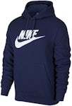 Nike Sportswear CLUB - Veste d'hiver - midnight navy/white/bleu marine 