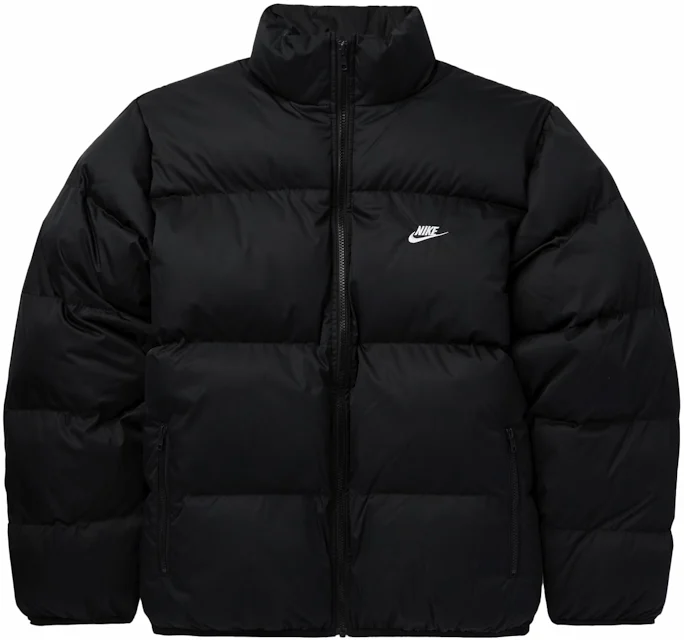 Nike Sportswear Club Puffer Jacket Black/White Men's - FW23 - US