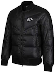 Nike Sportswear Windrunner Hooded Jacket Black / University Blue - Citron  Tint