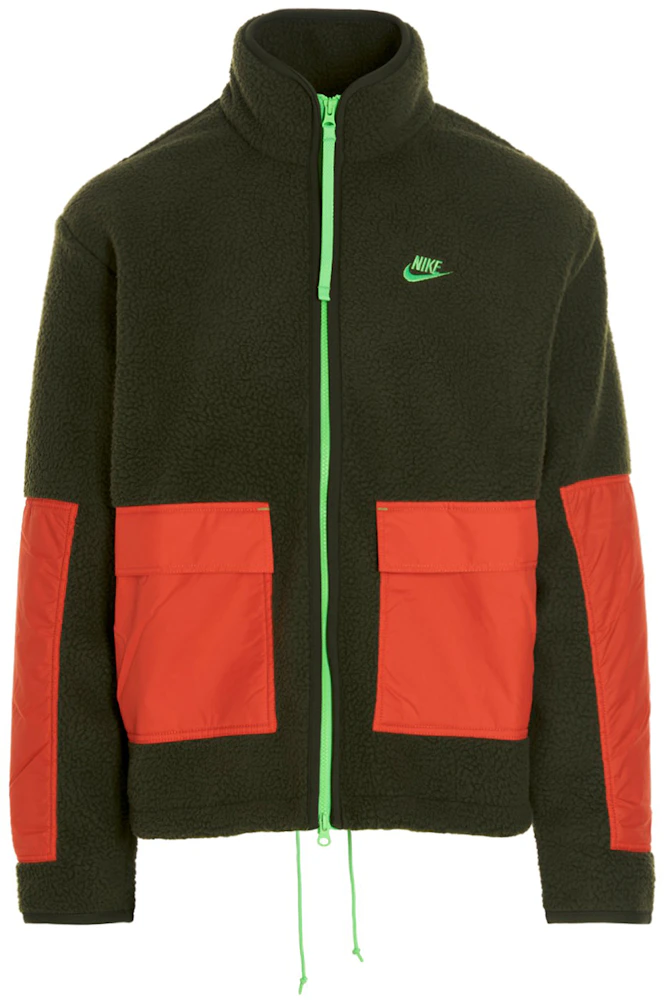 Nike Women's Sportswear Sherpa Windrunner Jacket (Black, X