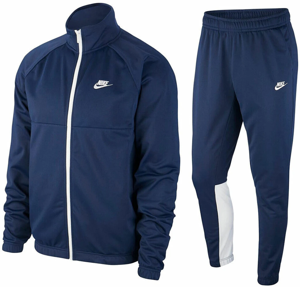Nike Sportswear Essentials Tracksuit Navy Blue Men's - SS23 - US