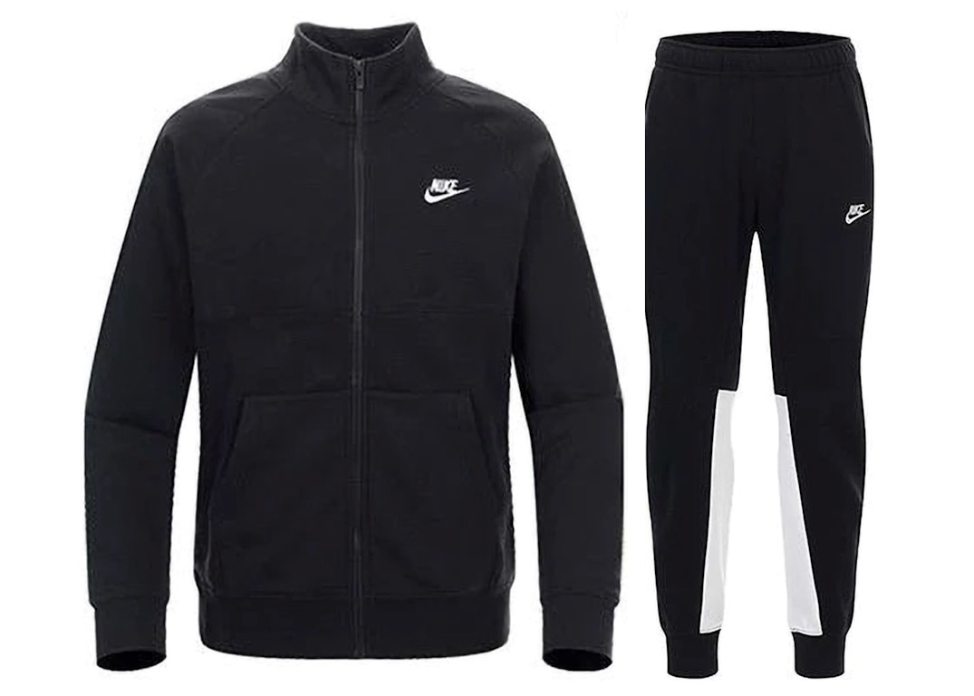 Pre-owned Nike Sportswear Fleece Ce Tracksuit Black