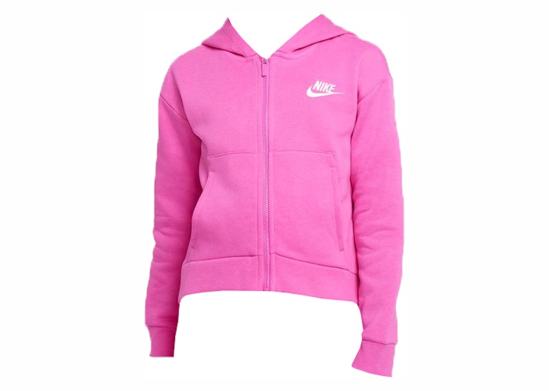 fuchsia nike hoodie