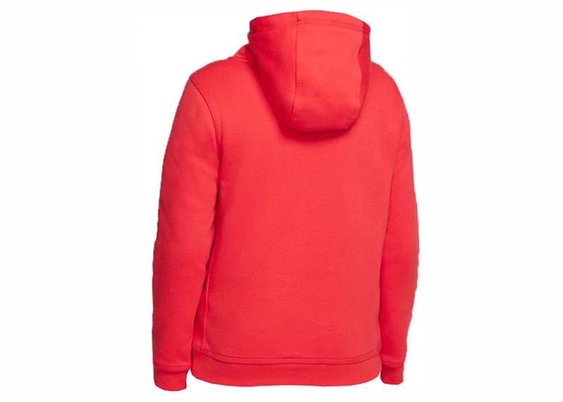 Red nike hoodie kids hot sale