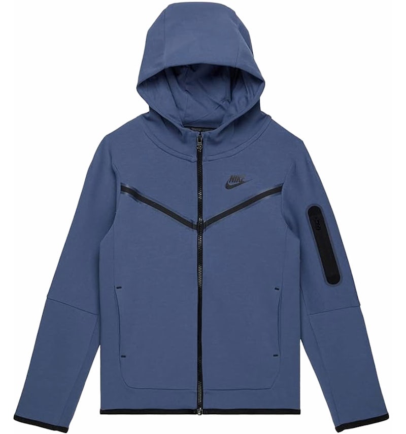 Nike Sportswear Kids' Tech Fleece Hoodie Diffused Blue SS24 US