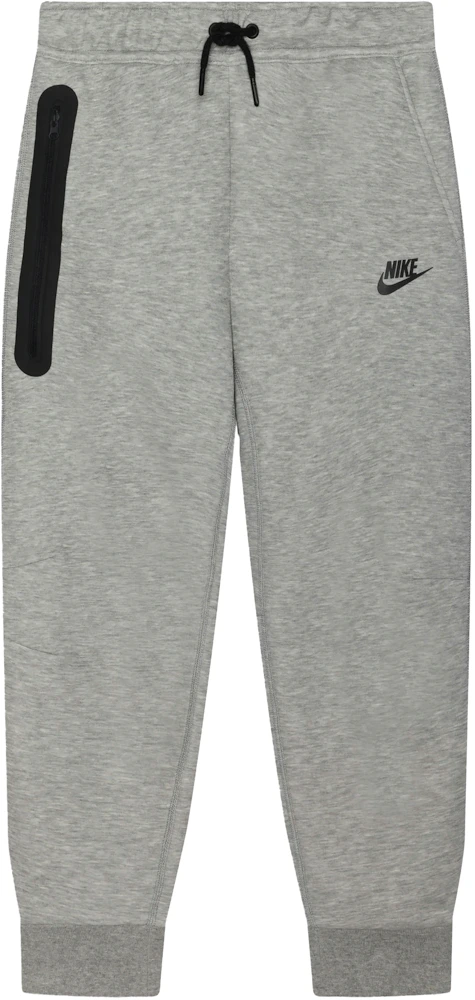 Nike Sportswear Kids' Tech Fleece Joggers Dark Grey Heather/Black/Black ...