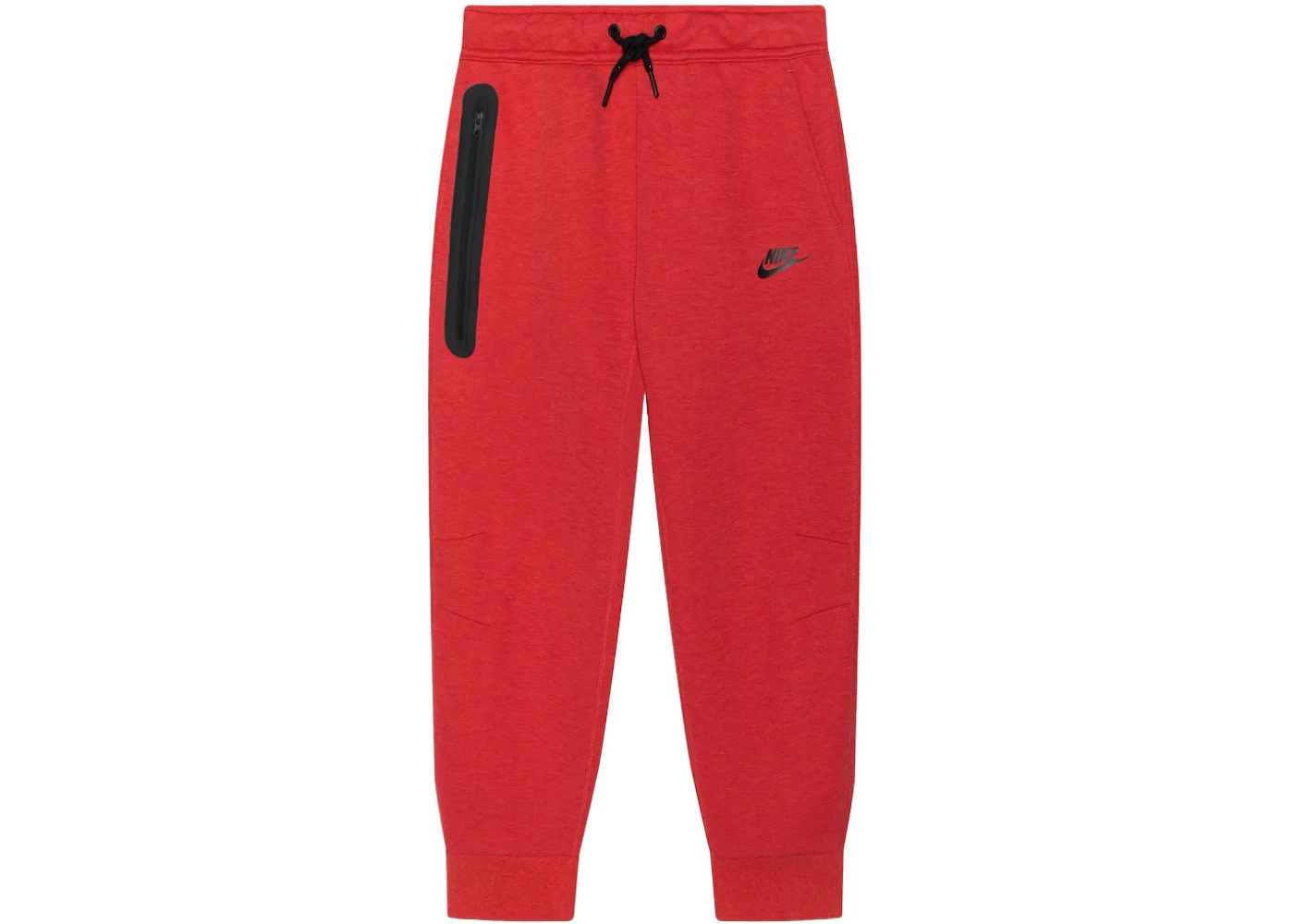 Nike Sportswear Kids' Tech Fleece Joggers Light University Red Heather ...