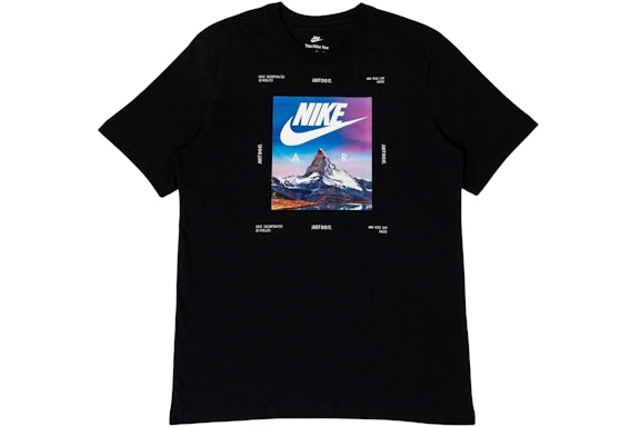 Nike Sportswear Mountain Top Tee Black