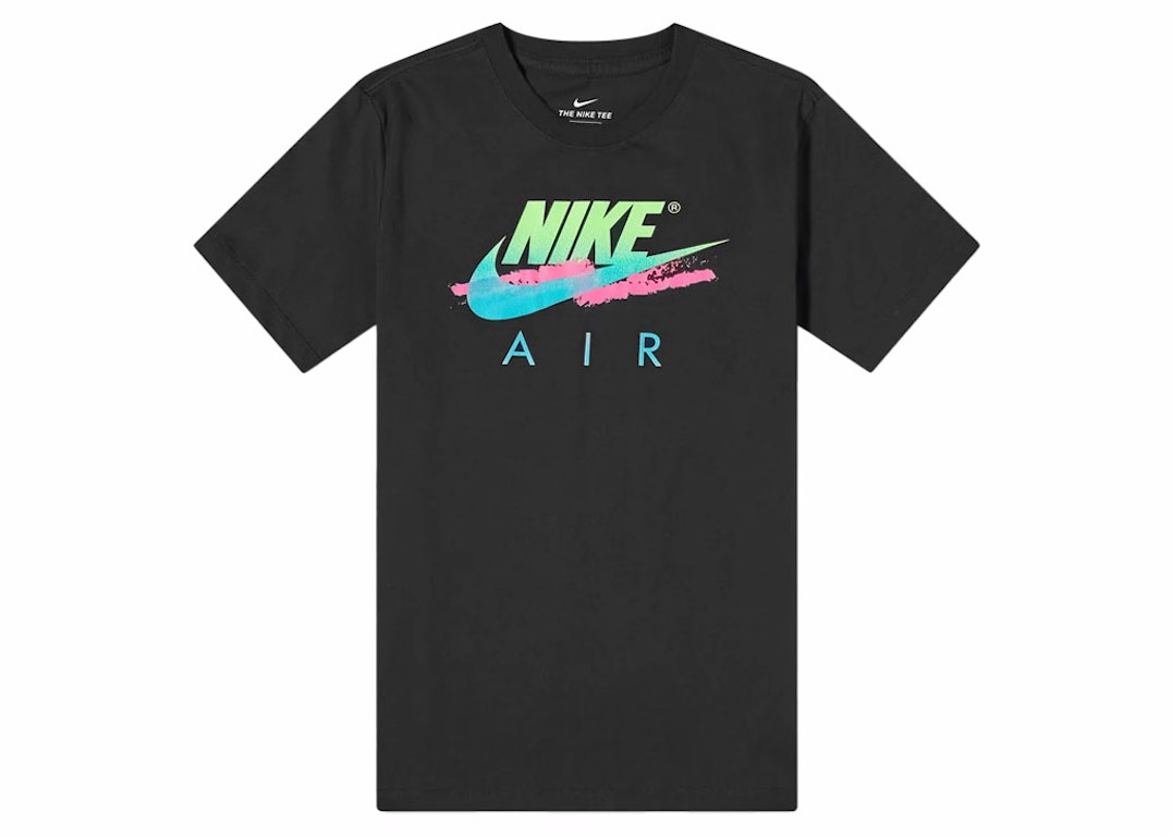 Pre-owned Nike Sportswear Multi Logo T-shirt Black