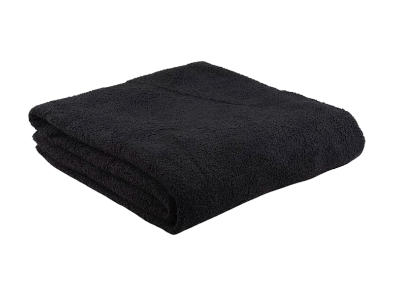 Pre-owned Nike Sportswear Phoenix Cozy Boucle Oversized Knit Blanket In Black