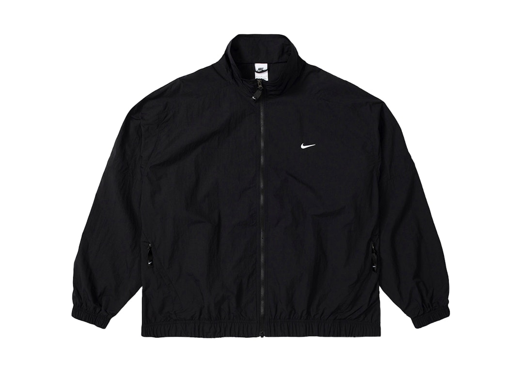 Pre-owned Nike Sportswear Solo Swoosh Track Jacket Black/white
