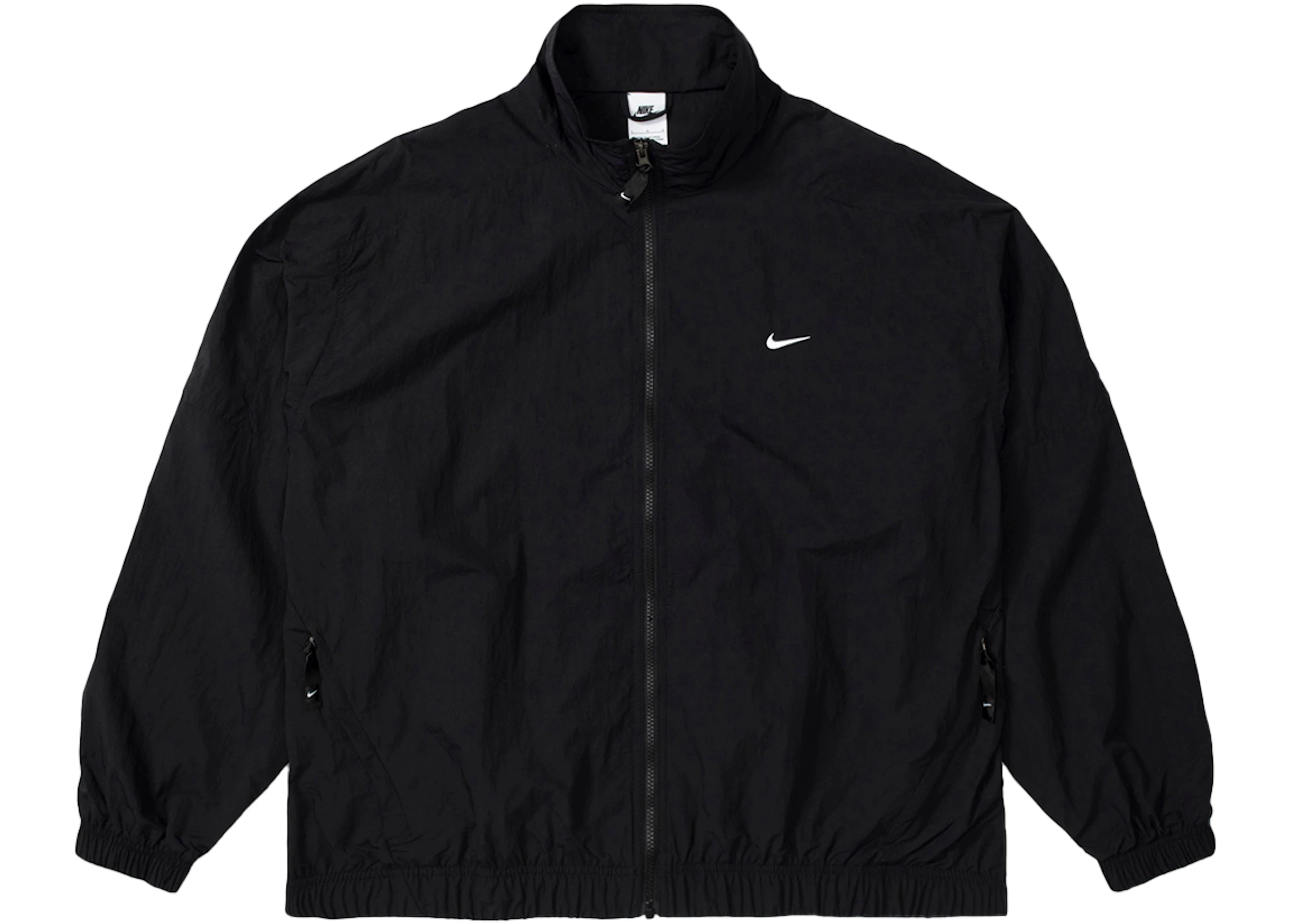 Nike Sportswear Solo Swoosh Track Jacket Black/White - DE