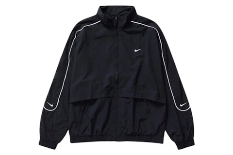 Giacca sportiva Nike Sportswear Solo Swoosh in tessuto (taglie