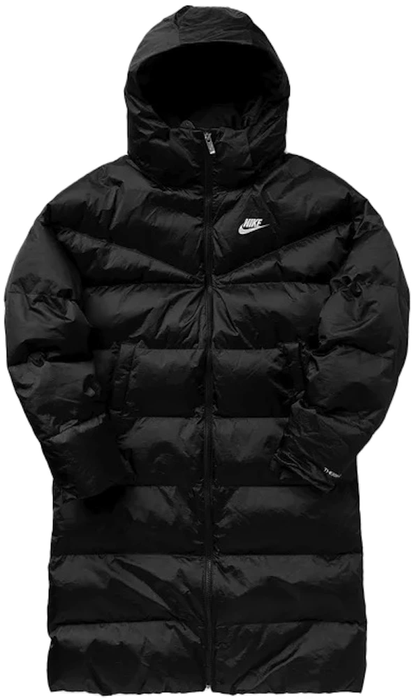 US Nike Sportswear FW23 Black Shine Synfl - Jacket City - TF Winter