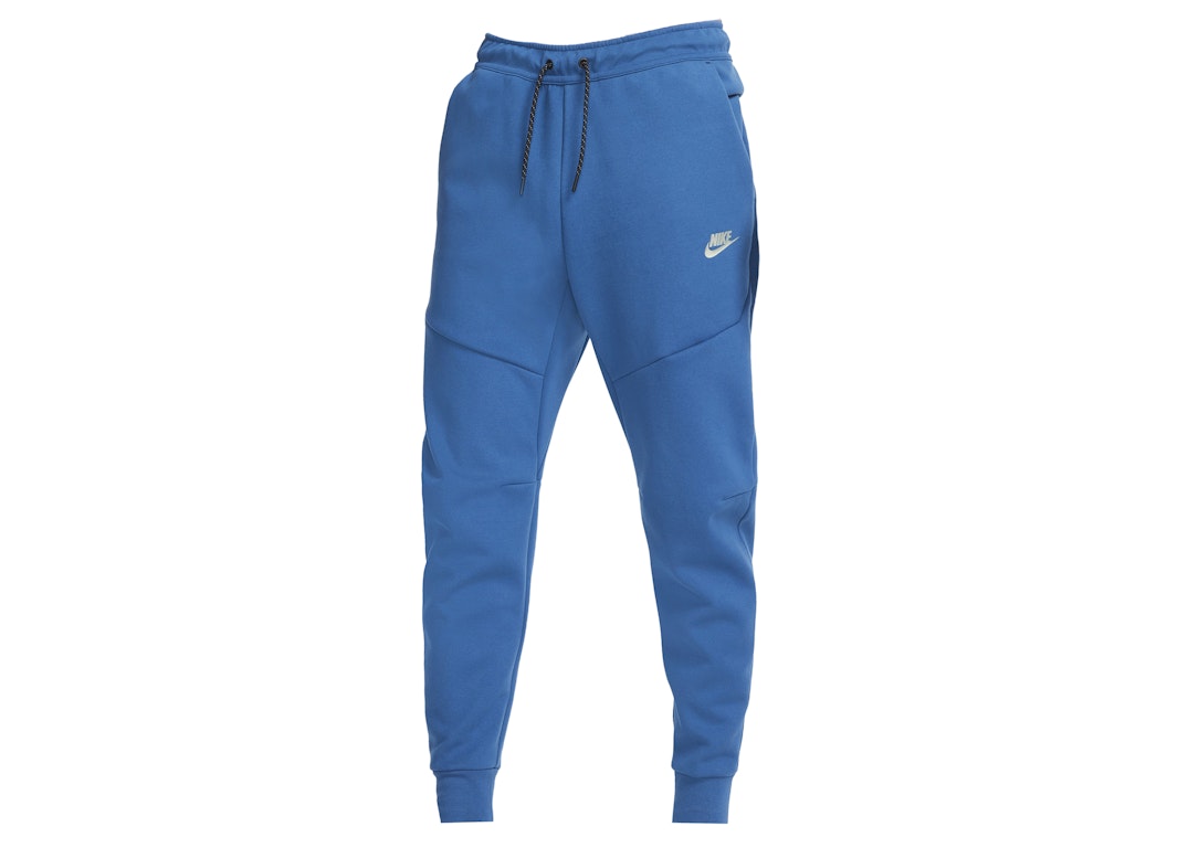 Pre-owned Nike Sportswear Tech Fleece Brshd Joggers Blue/black