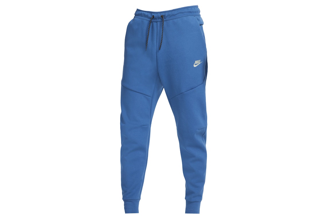 Pre-owned Nike Sportswear Tech Fleece Brshd Joggers Blue/black