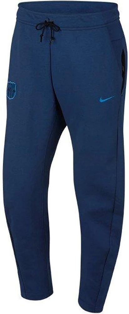 Nike Sportswear Tech Fleece FC Barcelona Pants Blue Men's - US