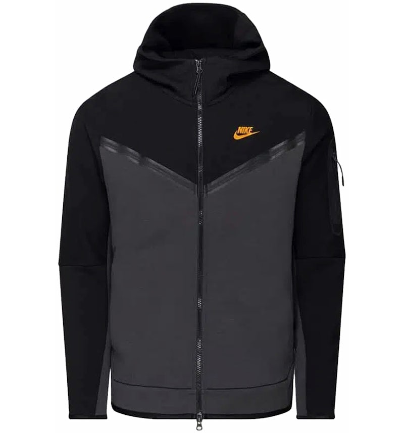 Nike Sportswear Tech Fleece Full-Zip Hoodie Black/Dark Smoke Grey