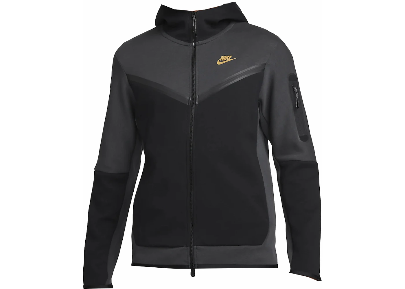 Nike Sportswear Gold And Black Hoodie Nike Black And Gold Hoodie
