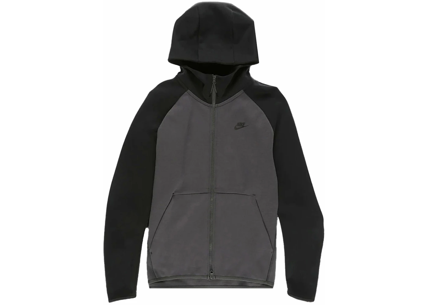 Nike Sportswear Tech Fleece Full-Zip Hoodie Black/Grey Men's - US
