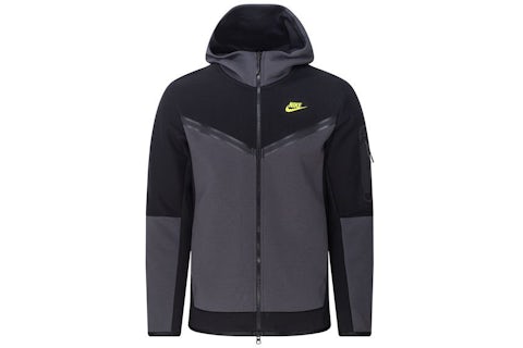 Nike Sportswear Nike Black Volt Jacket Nike Sportswear Tech Fleece