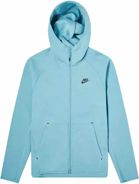 Nike Sportswear Tech Fleece Full-Zip Hoodie Cerulean/Black Herren - DE